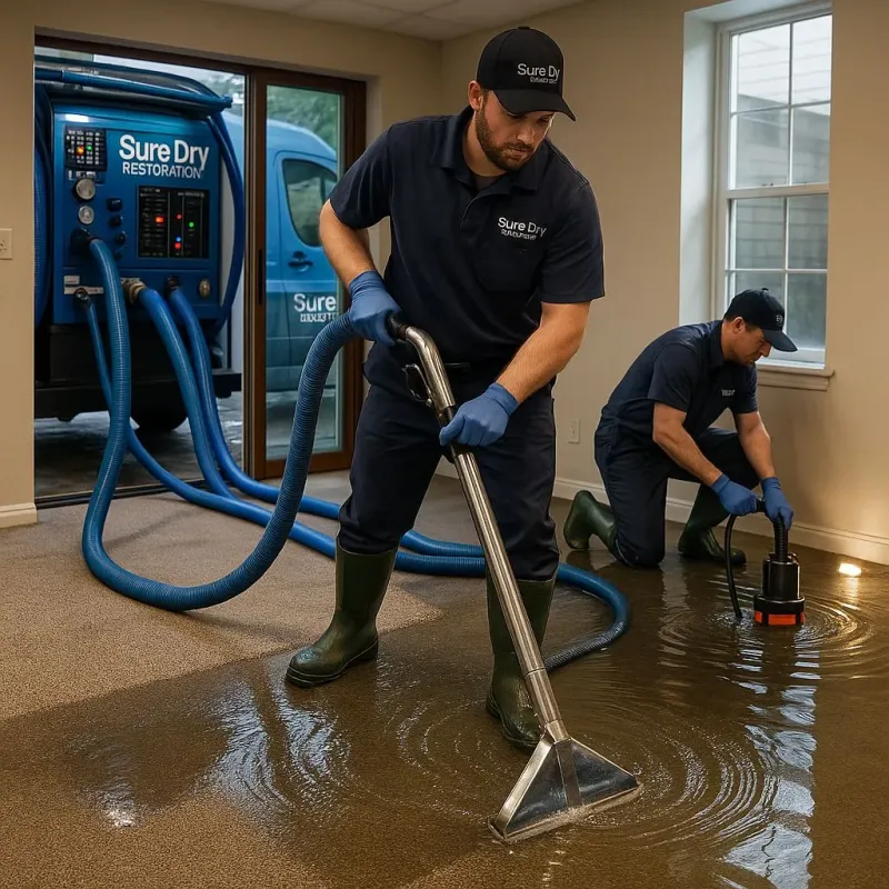 Water Extraction and Removal process in Douglass, KS